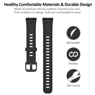 Dây đeo silicon cho Huawei Band 10/9/8 - Thay thế, mềm mại, giá 48.632 VND