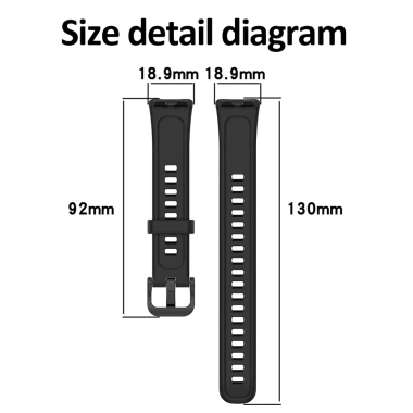 Dây đeo silicon cho Huawei Band 10/9/8 - Thay thế, mềm mại, giá 48.632 VND