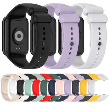 Dây đeo silicon cho Redmi Watch 4,5,6 và Xiaomi Mi Band 8 Pro - Giá 41.186 VND
