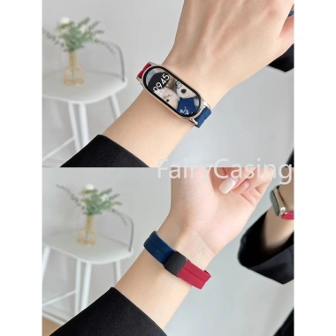 Dây đeo silicon cho Xiaomi Mi Band 10/9/8 Vòng đeo tay khóa từ tính thay thế thời trang, chỉ 91.300₫ 7