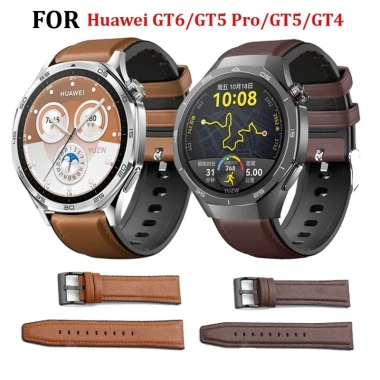 Dây đeo silicon da thật chống nước cho Huawei Watch GT6 GT6 Pro 46mm Vòng thay thế giá ưu đãi 102.945₫