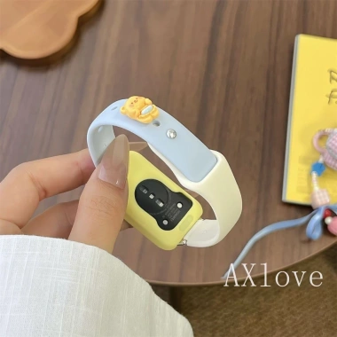 Dây đeo silicon gấu bơ cho Huawei Band 10/9/8, Band 6/7 – Honor, Giá 73.700₫