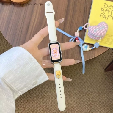 Dây đeo silicon gấu bơ cho Huawei Band 10/9/8, Band 6/7 – Honor, Giá 73.700₫