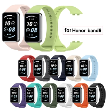 Dây đeo silicon Honor Band 9/10 Đồng hồ thông minh thể thao, chống nước, mềm mại