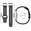 Dây đeo silicon Huawei Watch Fit 3 Fit4 - Vòng tay thể thao thoáng mát, giá 70.033₫ 5