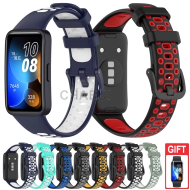 Dây đeo silicon màu thay thế cho Huawei Band 10/9/8/7/6 & Honor Band 6 - 79.200 VND