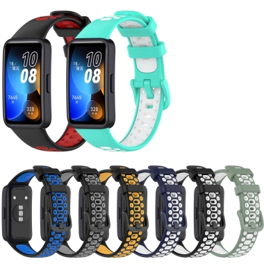 Dây đeo silicon màu thay thế cho Huawei Band 10/9/8/7/6 & Honor Band 6 - 79.200 VND