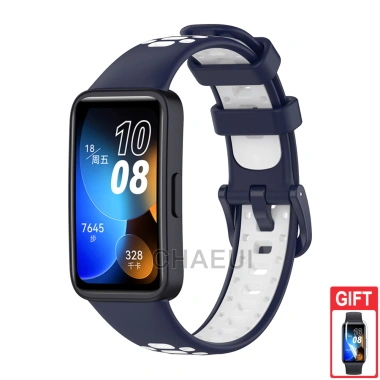 Dây đeo silicon màu thay thế cho Huawei Band 10/9/8/7/6 & Honor Band 6 - 79.200 VND