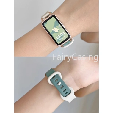 Dây đeo silicon mỏng mềm cho Huawei & Honor Band 6-10 - Giá ưu đãi 68,200 VND