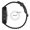 Dây đeo silicon thể thao không khoảng cách, cổ cong, vòng tay mềm, đầu nối nhanh cho Samsung Galaxy Watch 7 Ultra 47mm 3