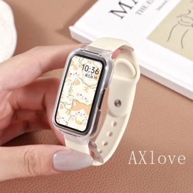 Dây đeo silicon thoáng khí cho Huawei Band 8/9 NFC - Thay thế Honor Band 9/7/6, 42.790₫