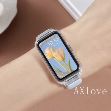 Dây đeo silicon thoáng khí cho Huawei Band 8/9 NFC - Thay thế Honor Band 9/7/6, 42.790₫