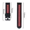 Dây đeo silicon và vỏ bảo vệ màn hình cho Garmin Forerunner 165 265 - Thoải mái, chống nước 7