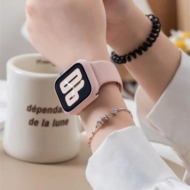 Dây Đeo Silicon và Vỏ PC cho Apple Watch Ultra, Series 1-11, 40-49mm - Siêu bền, giá ưu đãi 33.110 VND