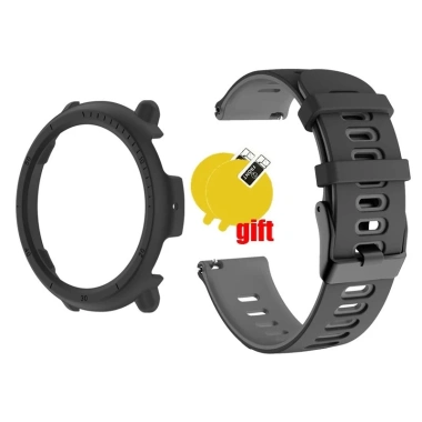 Dây đeo silicon vỏ PC cho Amazfit Active 2 + Vỏ bảo vệ TPU mềm - 98.373₫