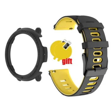 Dây đeo silicon vỏ PC cho Amazfit Active 2 + Vỏ bảo vệ TPU mềm - 98.373₫