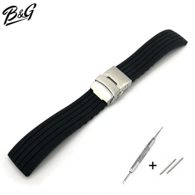 Dây đeo silicon YIFILM 18-24mm cho đồng hồ - Giá chỉ 60.610 VND, bền, thoải mái