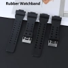 Dây đeo silicone cao su YIFILM 16mm đen - Thay thế chống nước cho Casio G‑Shock GA110, GA100, GX56 4