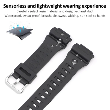 Dây đeo Silicone Casio AQ-S810 AEQ-110 MCW-200H YIFILM - Giá ưu đãi 83.340 VND 7