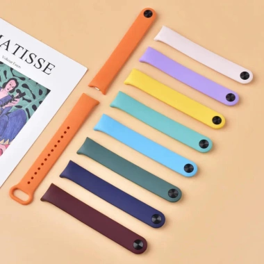 Dây Đeo Silicone Mềm cho Xiaomi Mi Band 10/9/8 NFC - Điều Chỉnh 24.200 VND 3