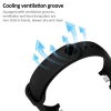 Dây đeo silicone NFC cho Xiaomi Mi Band 8/9/10 - Thể thao, chống nước, mềm mại, giá chỉ 44.220₫ 9