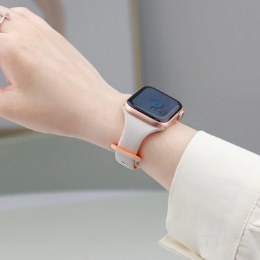 Dây Đeo Silicone Siêu Mịn Apple Watch Series 11-7, SE3 49mm-44/45mm, Giảm 23% - 61.740₫ 4