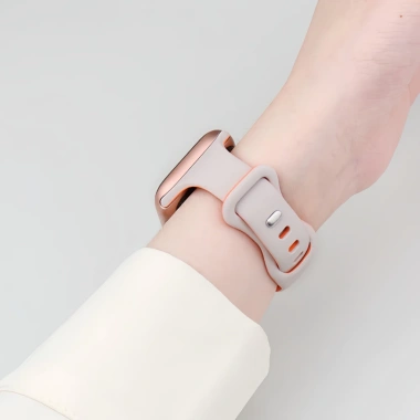 Dây Đeo Silicone Siêu Mịn Apple Watch Series 11-7, SE3 49mm-44/45mm, Giảm 23% - 61.740₫ 5