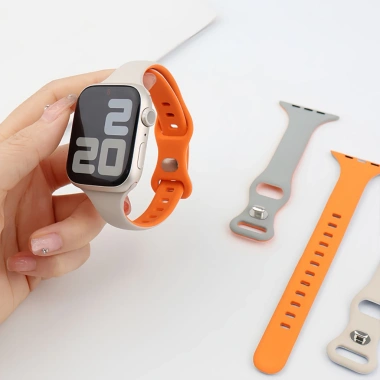 Dây Đeo Silicone Siêu Mịn Apple Watch Series 11-7, SE3 49mm-44/45mm, Giảm 23% - 61.740₫ 6