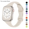 Dây đeo silicone siêu mỏng cho Apple Watch 49-45mm, 40-44mm - Giá chỉ 30.658 VND 2