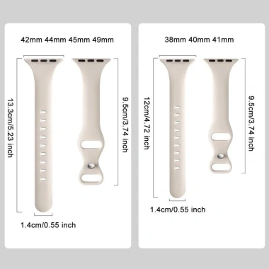 Dây đeo silicone siêu mỏng cho Apple Watch 49-45mm, 40-44mm - Giá chỉ 30.658 VND 8 Dây đeo silicone siêu mỏng cho Apple Watch 49-45mm, 40-44mm - Giá chỉ 30.658 VND 8