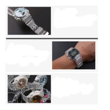 Dây đeo silicone thay thế cho đồng hồ Casio GA-100, 110, 120, 700, 710, 735, GD-100 - Bền, thoải mái, giá ưu đãi 8