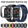 Dây đeo silicone vỏ bọc cho Huawei Watch D2 thay thế, thoải mái, bền màu