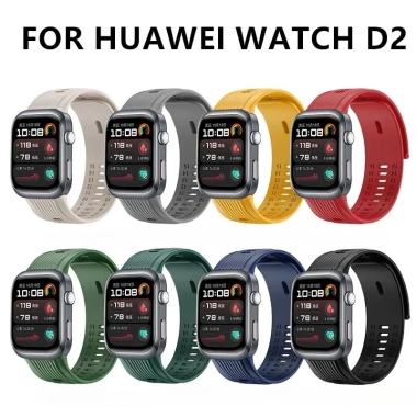 Dây đeo silicone vỏ bọc cho Huawei Watch D2 thay thế, thoải mái, bền màu