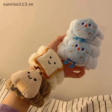 Dây Đeo Tay Beauty Spa Rửa Mặt Lông Cừu - Chăm sóc da, tóc, bánh mì nướng, trang điểm nữ cô gái - 35.208 VND 6