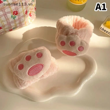 Dây Đeo Tay Beauty Spa Rửa Mặt Lông Cừu - Chăm sóc da, tóc, bánh mì nướng, trang điểm nữ cô gái - 35.208 VND 8