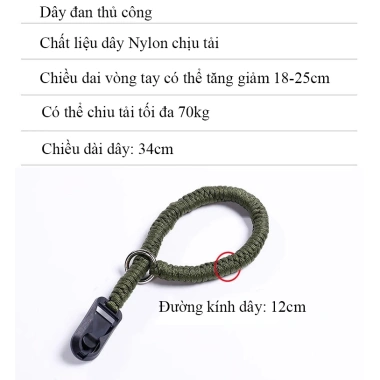 Dây Đeo Tay Paracord Tròn S6 Đầu Anchor - Link Tháo Nhanh, Giá Giảm 158.400 VND 6 Dây Đeo Tay Paracord Tròn S6 Đầu Anchor - Link Tháo Nhanh, Giá Giảm 158.400 VND 6