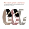Dây đeo thể thao thép không gỉ cho Xiaomi Mi Band 10 Milan - Vòng lặp từ tính, tương thích NFC, giảm còn 56.100₫