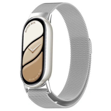 Dây đeo thể thao thép không gỉ cho Xiaomi Mi Band 10 Milan - Vòng lặp từ tính, tương thích NFC, giảm còn 56.100₫