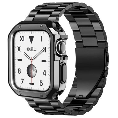 Dây Đeo Thép Không Gỉ 2 trong 1 cho Apple Watch, Tương thích 44-49mm, Giá 99.000đ