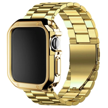 Dây Đeo Thép Không Gỉ 2 trong 1 cho Apple Watch, Tương thích 44-49mm, Giá 99.000đ