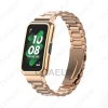 Dây đeo thép không gỉ cho Huawei Band 10-9-8-7-6 & Honor Band 7-6 - Vòng kim loại sang trọng 10