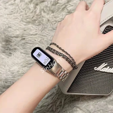Dây đeo thép không gỉ cho Xiaomi Mi Band 10 9 8 7 & 6 5 4 3 - Thay thế, bền, giá tốt