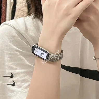 Dây đeo thép không gỉ cho Xiaomi Mi Band 10 9 8 7 & 6 5 4 3 - Thay thế, bền, giá tốt