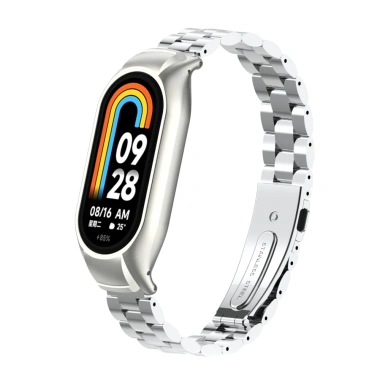 Dây đeo thép không gỉ cho Xiaomi Mi Band 10 9 8 7 & 6 5 4 3 - Thay thế, bền, giá tốt 10 Dây đeo thép không gỉ cho Xiaomi Mi Band 10 9 8 7 & 6 5 4 3 - Thay thế, bền, giá tốt 10