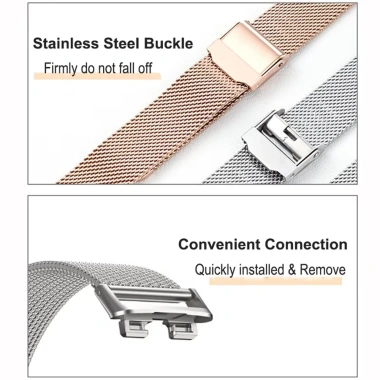 Dây đeo thép không gỉ khóa kim loại cho Huawei Band 10-6 & Honor Band 9-6, bền bỉ, sang trọng, giảm giá 119k 2 Dây đeo thép không gỉ khóa kim loại cho Huawei Band 10-6 & Honor Band 9-6, bền bỉ, sang trọng, giảm giá 119k 2