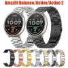 Dây đeo thép không gỉ Milanese cho Amazfit Active 2 - Vòng kim loại, giảm 20%