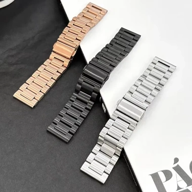 Dây đeo thép không gỉ Milanese cho Amazfit Active 2 - Vòng kim loại, giảm 20% 9