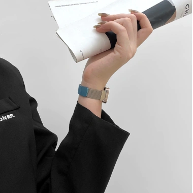 Dây đeo thép không gỉ Milanese cho Huawei Band 10/9/8/7/6/6Pro Honor Band 9/7/6 - Vòng tay từ tính, giá 75.350 VND 4