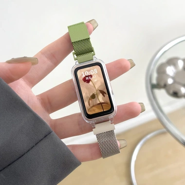 Dây đeo thép không gỉ Milanese cho Huawei Band 10/9/8/7/6/6Pro Honor Band 9/7/6 - Vòng tay từ tính, giá 75.350 VND 7