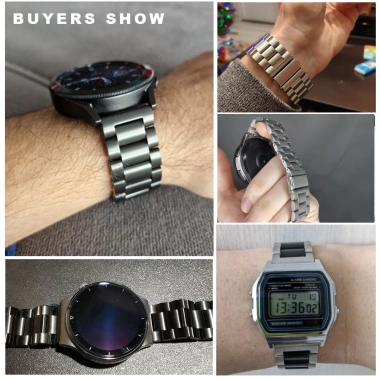 Dây đeo thép không gỉ Starlight 22-24mm cho Samsung Galaxy Watch 3/4/5 Pro 40-46mm giá ưu đãi 96.846đ
